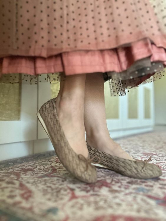 Dior Damenschuhe: CHRISTIAN DIOR oblique logo zen ballerinas, 38 – Neu (gemäss Beschreibung) aus Wermatswil von Alkinoe 2