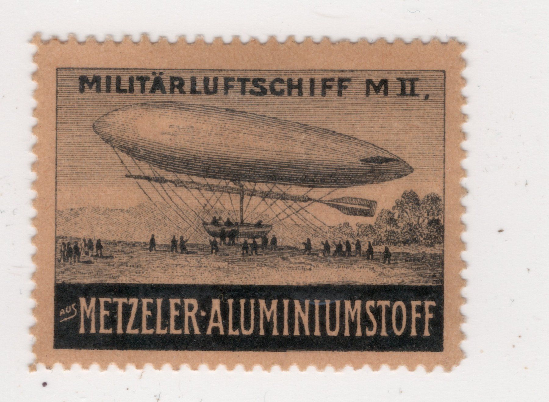 Tutti i francobolli: Metzeler Vignette Luftschiff MII in schwarz – Nuovo (secondo la descrizione) da Uesslingen venduto da WHALESTAMPS