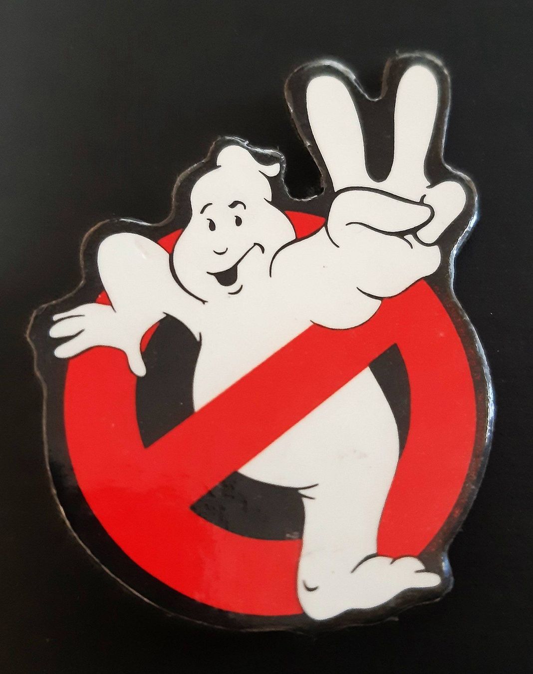 Plaketten & Abzeichen: GHOSTBUSTERS RARE VINTAGE PINBACK BUTTON BADGE 5 cm. SIZE – Neu (gemäss Beschreibung) aus Lugano von YouWantUS 2