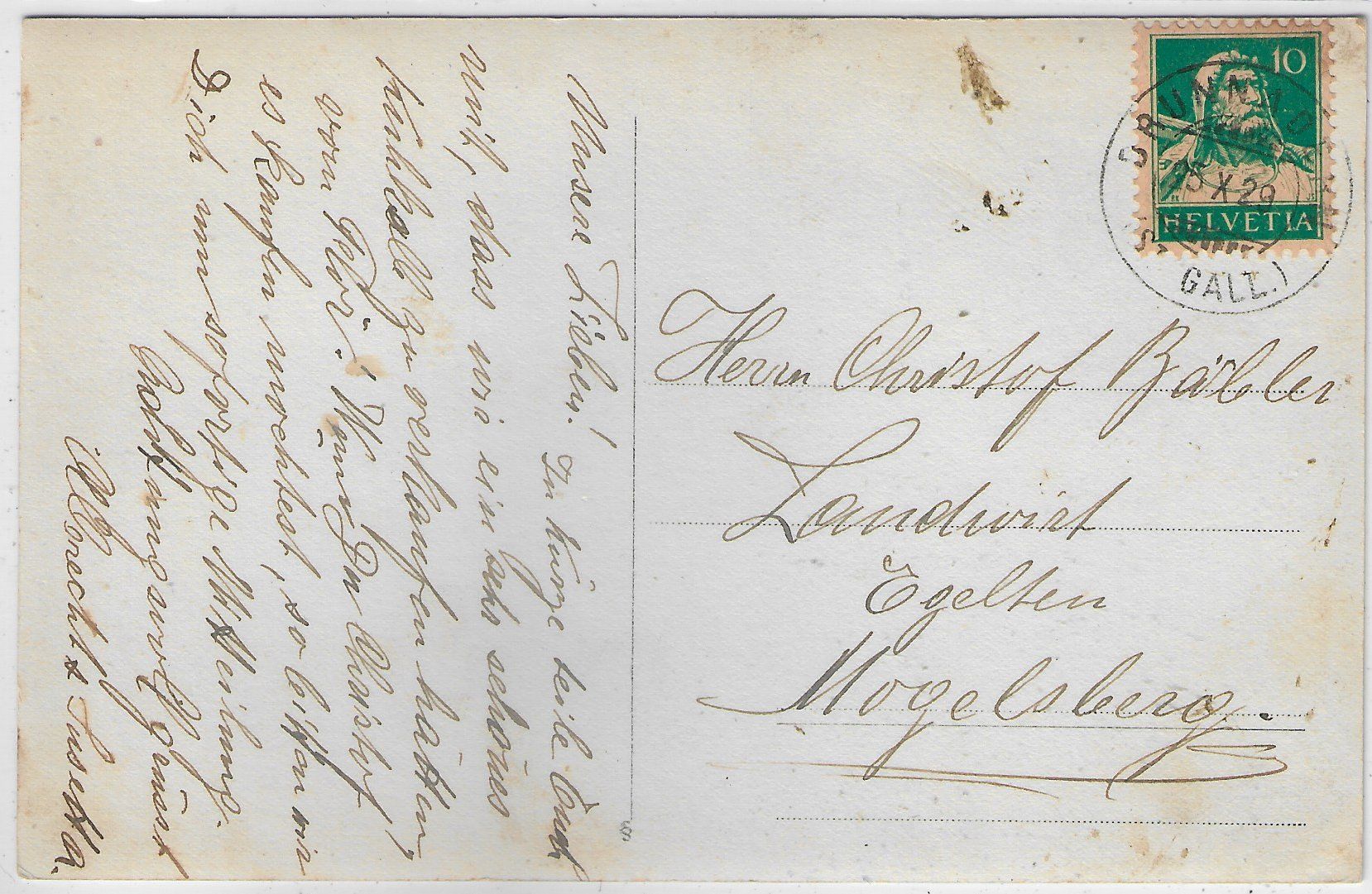 Cartes postales: Pension Ruhsitz - Brunnadern-Furt – D'occasion à Ettingen par Kartenplanet 1