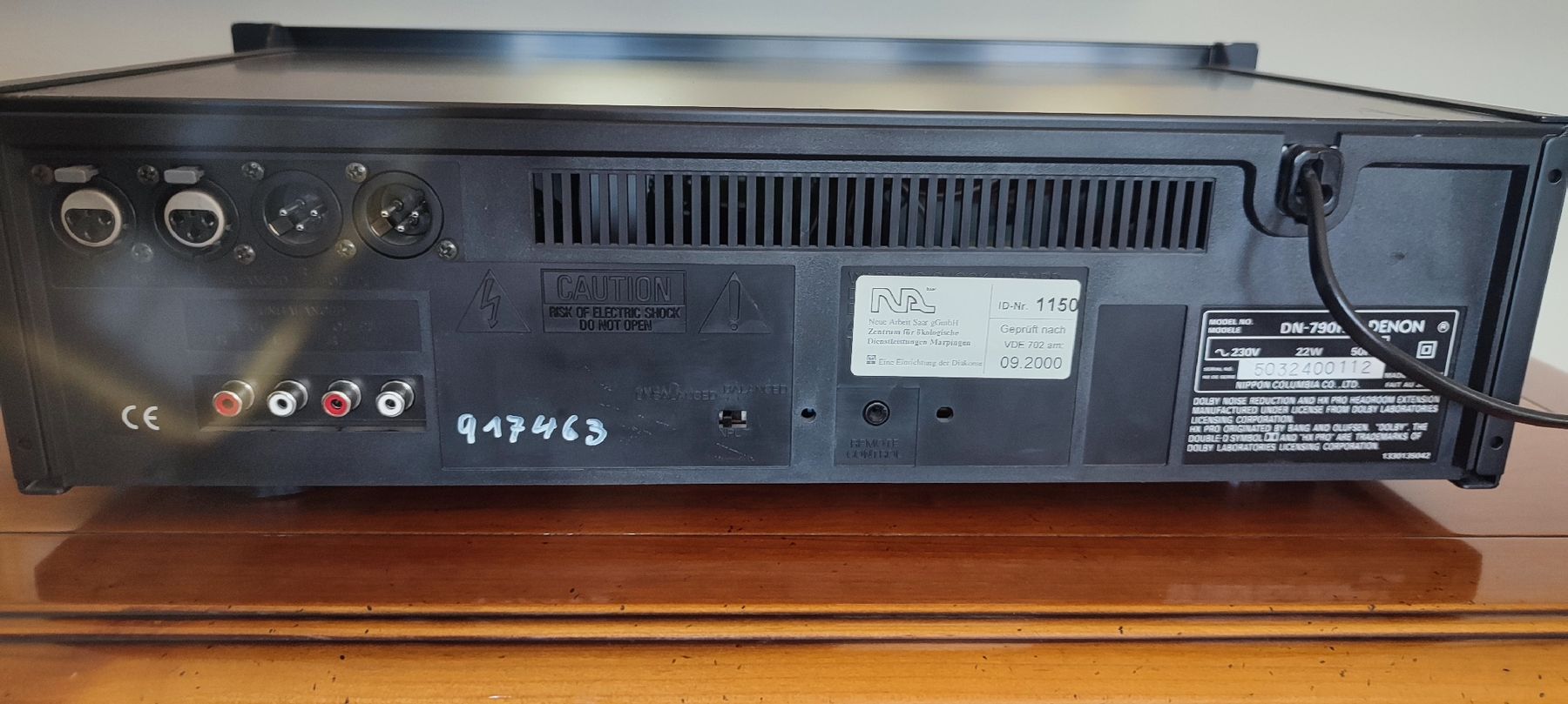 Denon Enregistreurs: STUDIO DECK DENON DN-700R – D'occasion à KAPPEL AM ALBIS par ANDBACH 8