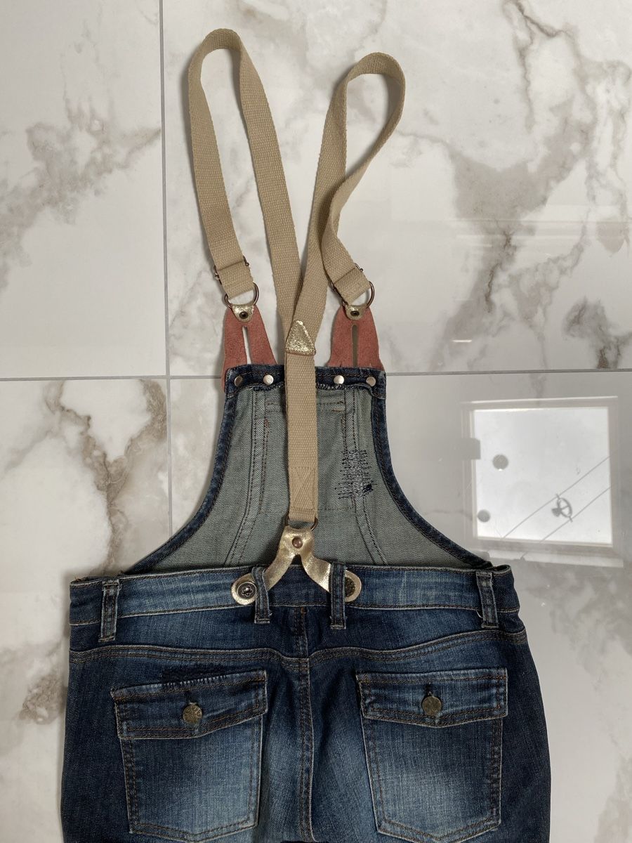Jeans: Lässige Latz-Jeanshose Gr. S – Usato da Estavayer-le-Lac venduto da Mimmy02 3