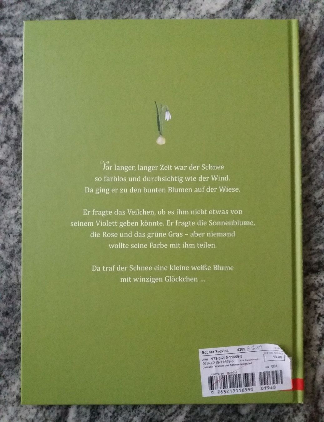 Libri: Warum der Schnee weiss ist – Usato da Chur venduto da Nisami 6