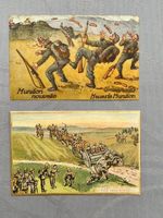 Antike Militär-Postkarten