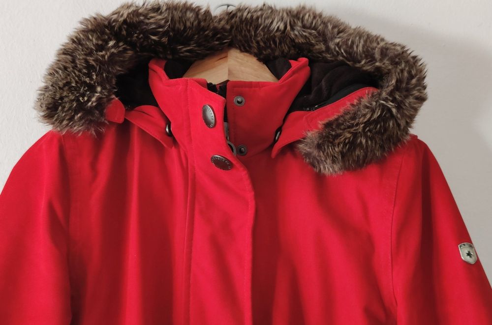 Wellensteyn Jacke Rot Mit Fell Winterjacke Herren Red Herren