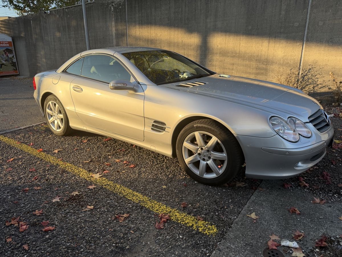 Mercedes-Benz SL 500 silber 111'111 km gebrauchter Zustand (Gebraucht ...