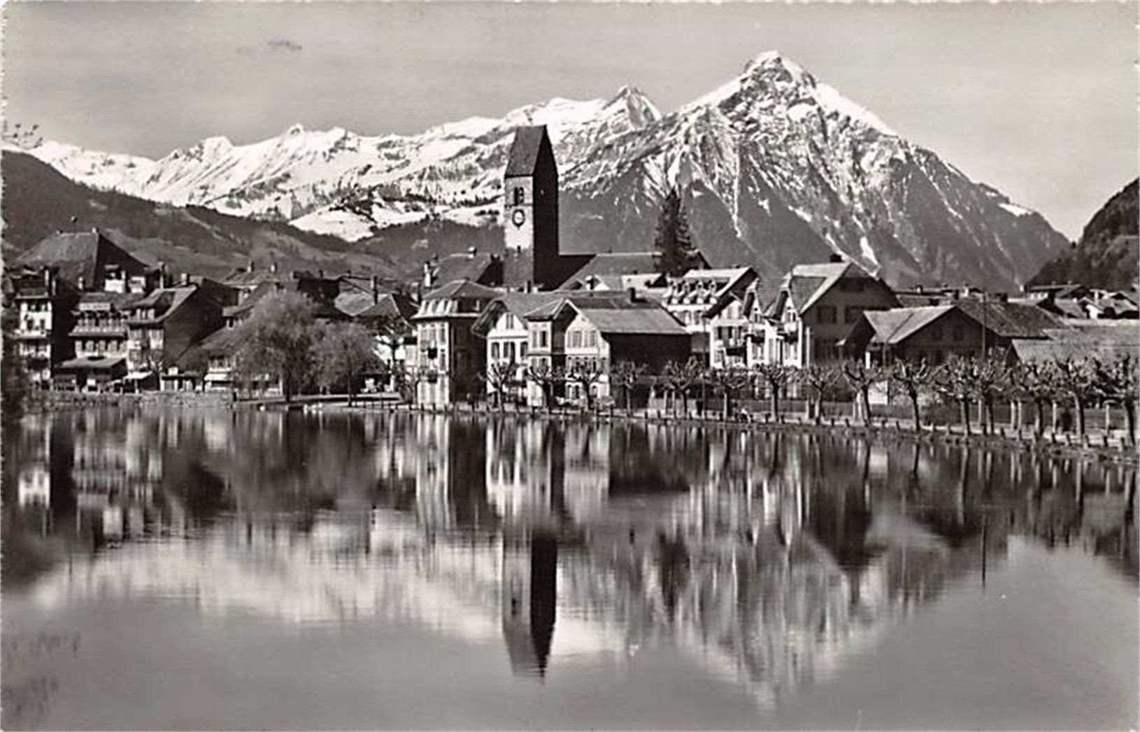 Cartes postales: Interlaken, Unterseen u. Niesen – D'occasion à Ottikon b.Kemptth. par Neptun1974