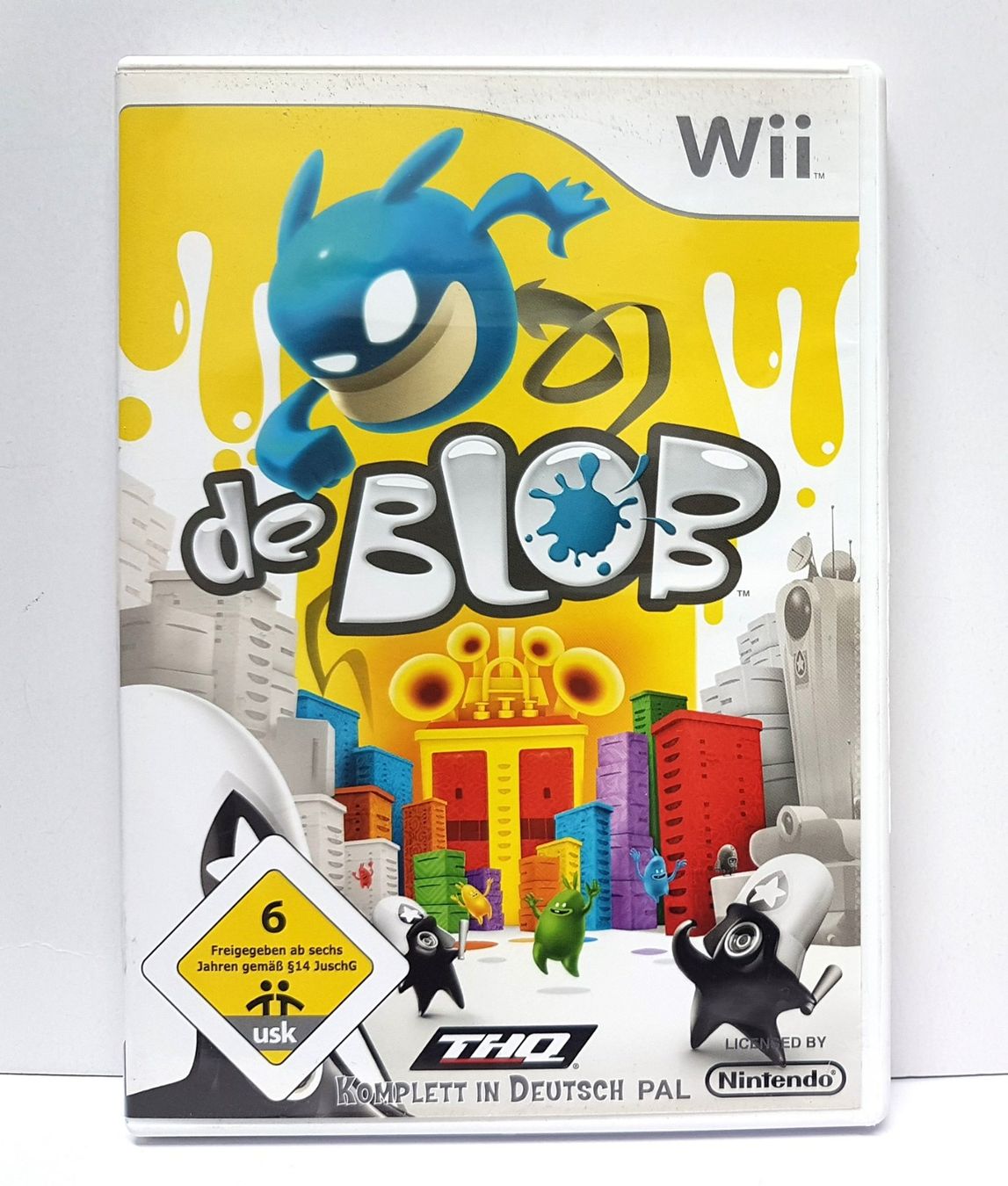 Nintendo Giochi: De Blob Rette die Welt mit Farben  Wii – Usato da Schüpfheim venduto da Games_Spielkonsolen 2