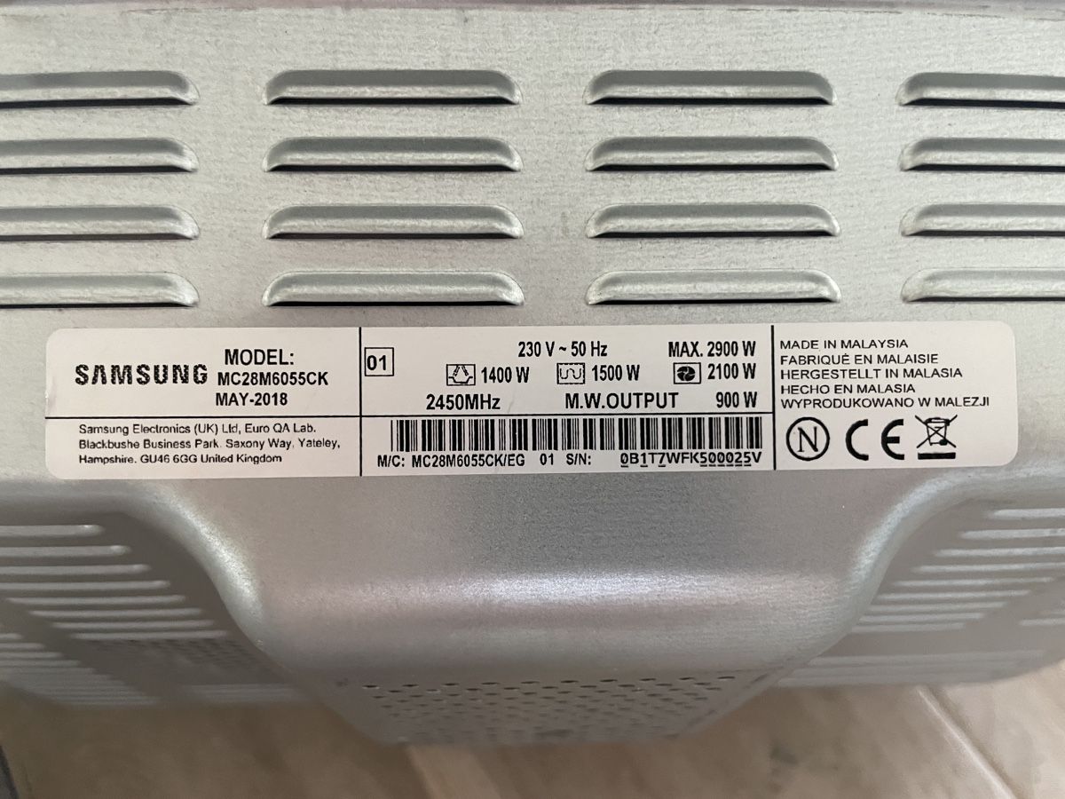 Küchengeräte: SAMSUNG Microwelle – Gebraucht aus Schneisingen von eszterszijarto 4