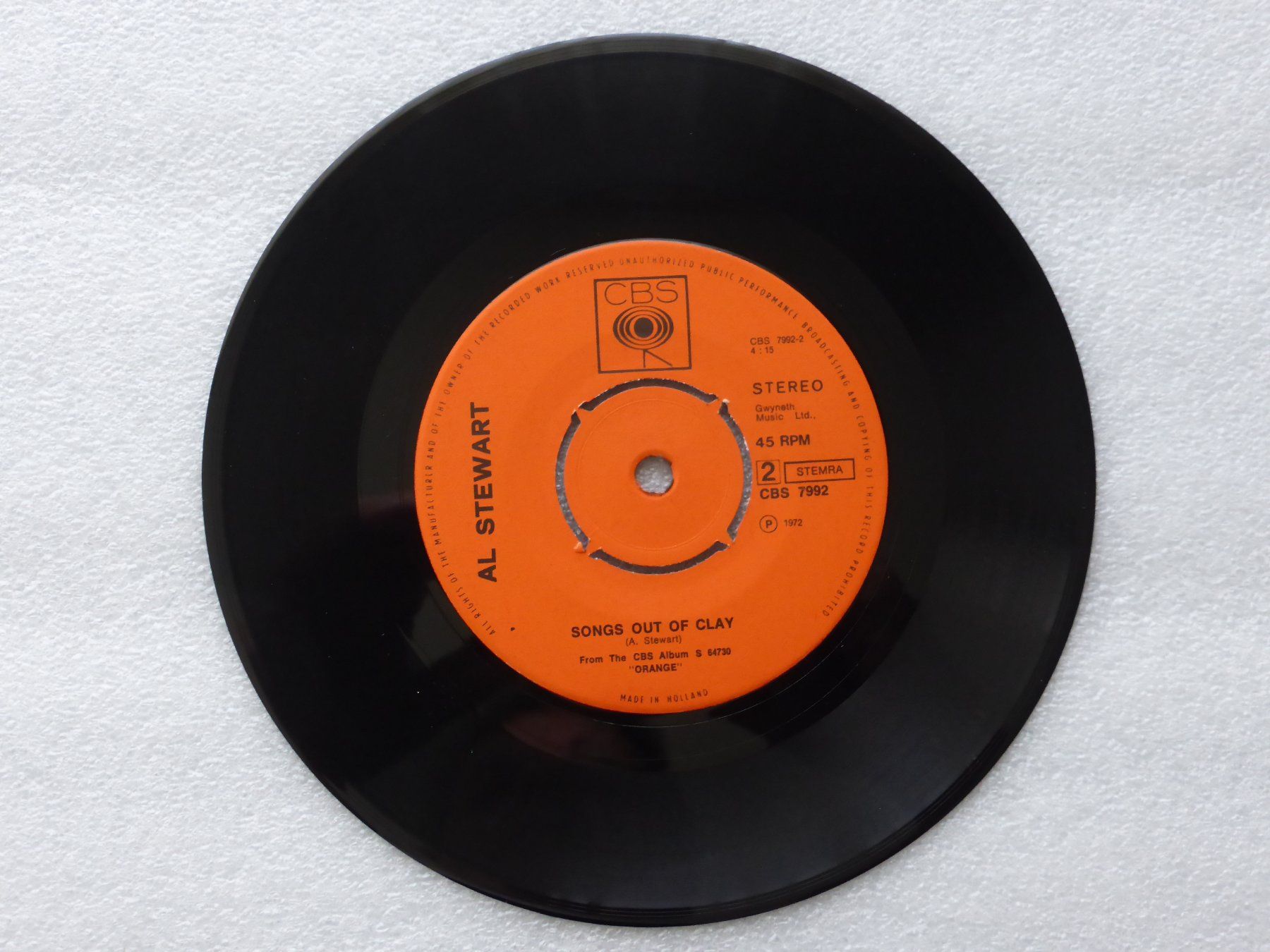 Schallplatten: Vinyl Single   AL STEWART – Gebraucht aus Küssnacht am Rigi von Mondkinder 2