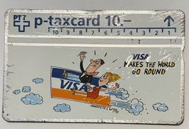 p-taxcard 10.-  /  VISA Card Center - Corner Bank / Limited