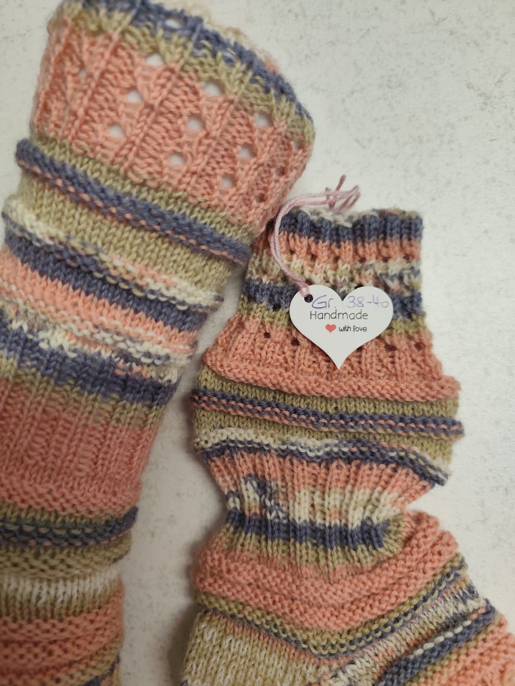 Calze: Handgestrickte Mojo Socken Gr. 38-40 – Nuovo e nell'imballaggio originale da Glarus venduto da Tutticolori55 1