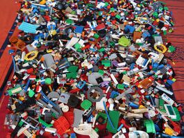 Lego Steine gebraucht Kiloware Konvolut 4.3 kg en vrac