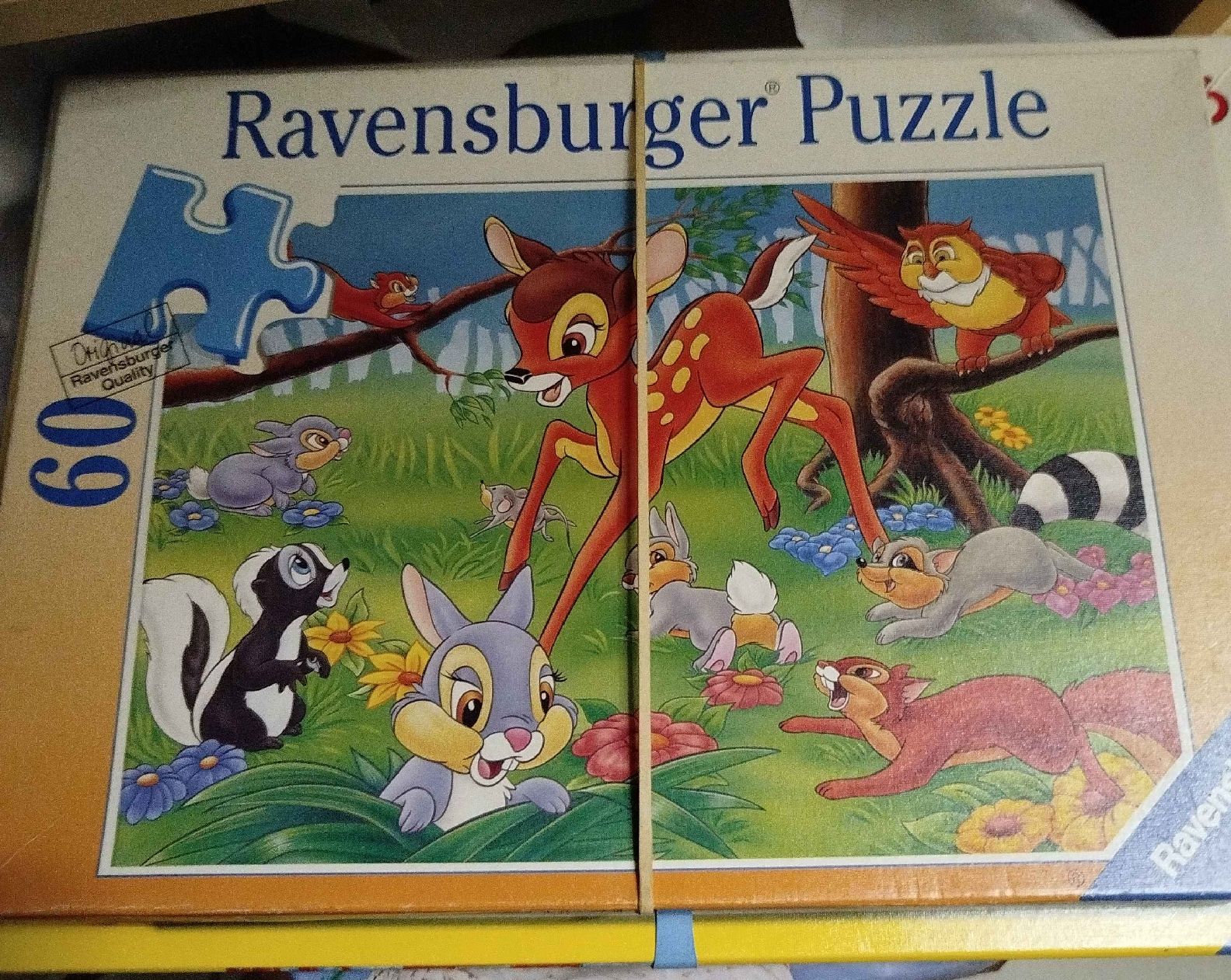 Ravensburger Puzzles: Ravensburger Disney Bambi 60 Teile Puzzle – Gebraucht aus Meiringen von apl76