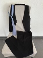 Anzug schwarz 152 / 3-teilig