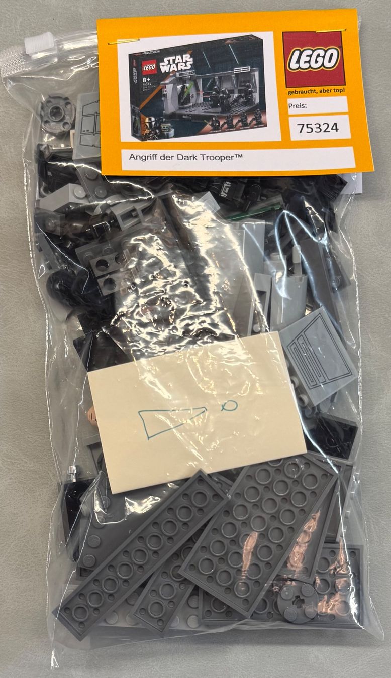 Lego Giocattoli: LEGO Star Wars Set: 75324 Angriff der Dark Trooper – Usato da Courtaman venduto da zweiligrafix