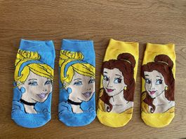 2 Paar Disney Socken Grösse ca 6-8 Jahre