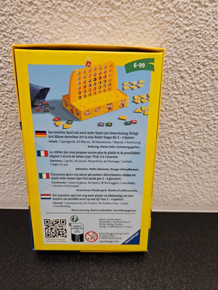 Ravensburger Giochi: Neu - Ravensburger - 3 gewinnt! – Nuovo e nell'imballaggio originale da Dagmersellen venduto da Jarsetz_Restposten 1