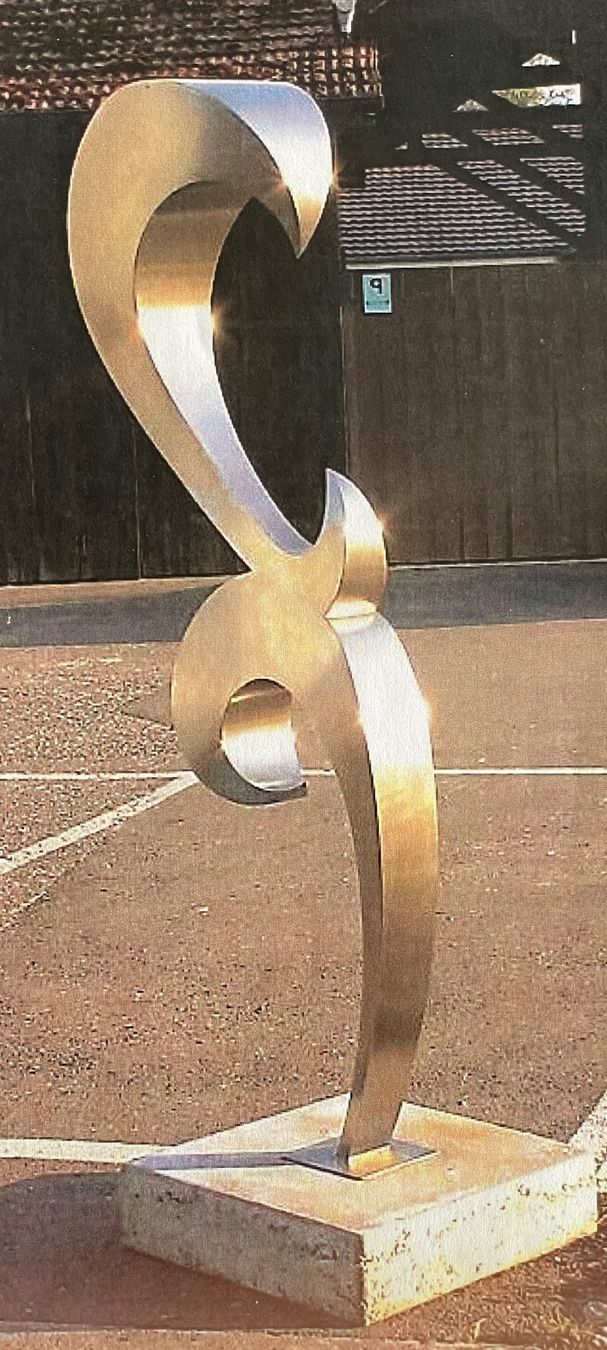 Skulpturen & Statuen: Edelstahl Skulptur Kunst Art Statue – Neu (gemäss Beschreibung) aus Klingnau von Quasimondo 1