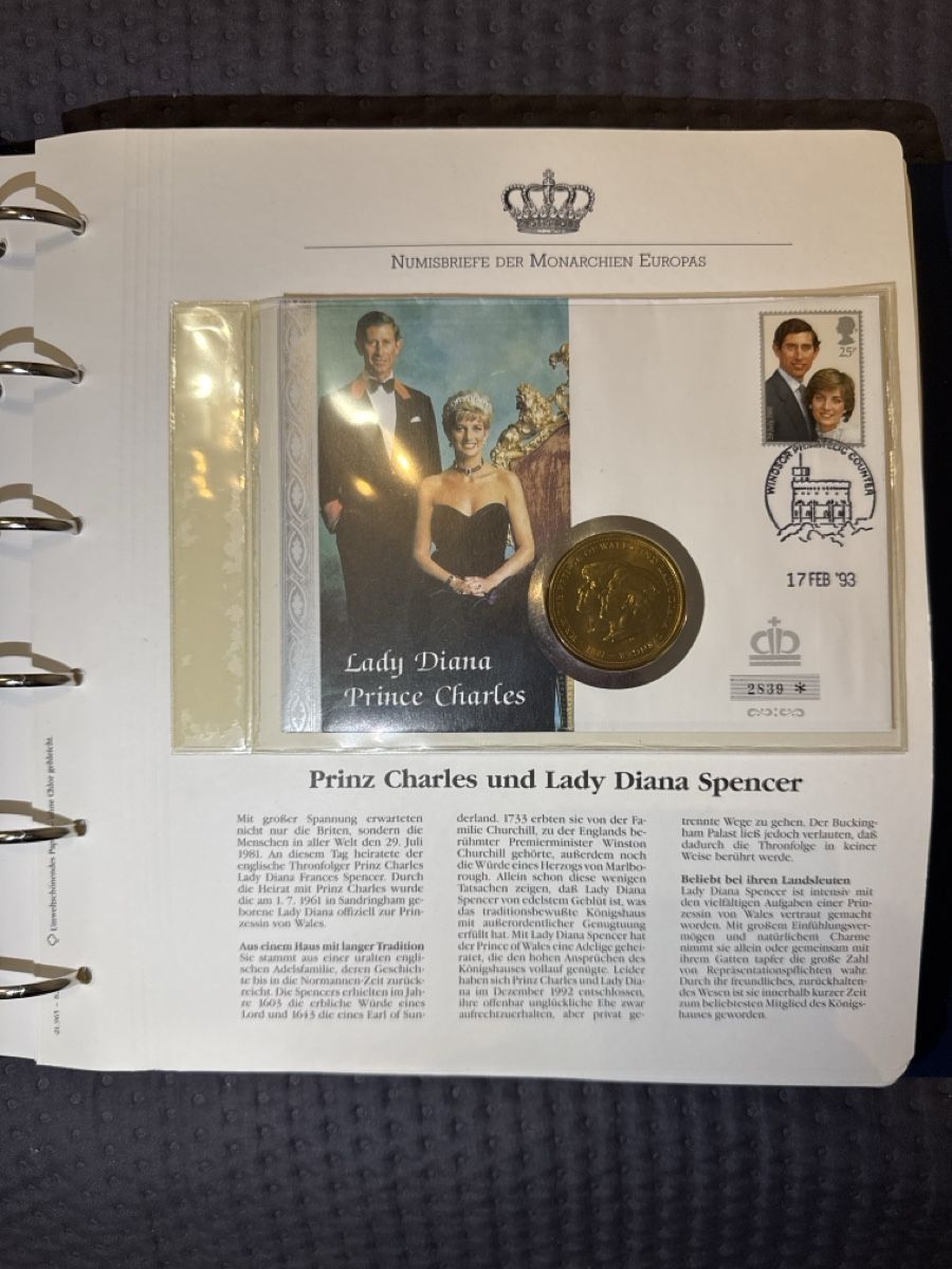 Alle Münzen: Numisbriefe der Monarchien Europas 1993 – Neu (gemäss Beschreibung) aus Emmenbrücke von ram_xkq9 1