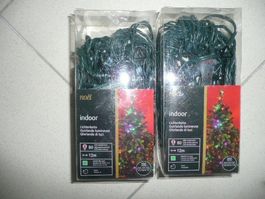 NEUE Indoor Lichterkette 2 Schachteln à 80 LED Multicolor