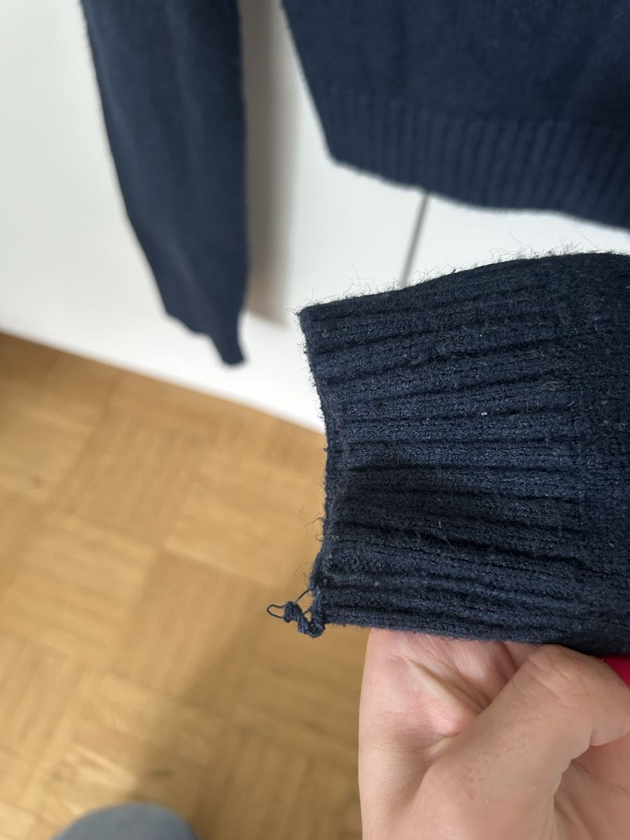 Pulls & Sweat-shirts: Offshoulder Pullover Subdued dunkelblau S – D'occasion à Bern par Vintage_Flexu 4