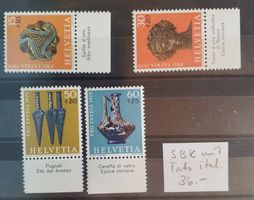 4060) B166-B169, Pro Patria postfrisch mit Tabs Kt. 36.-