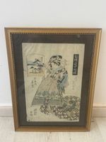 Estampe Japonaise Ukiyo-e - Keisai Eisen (1825) - Oiran