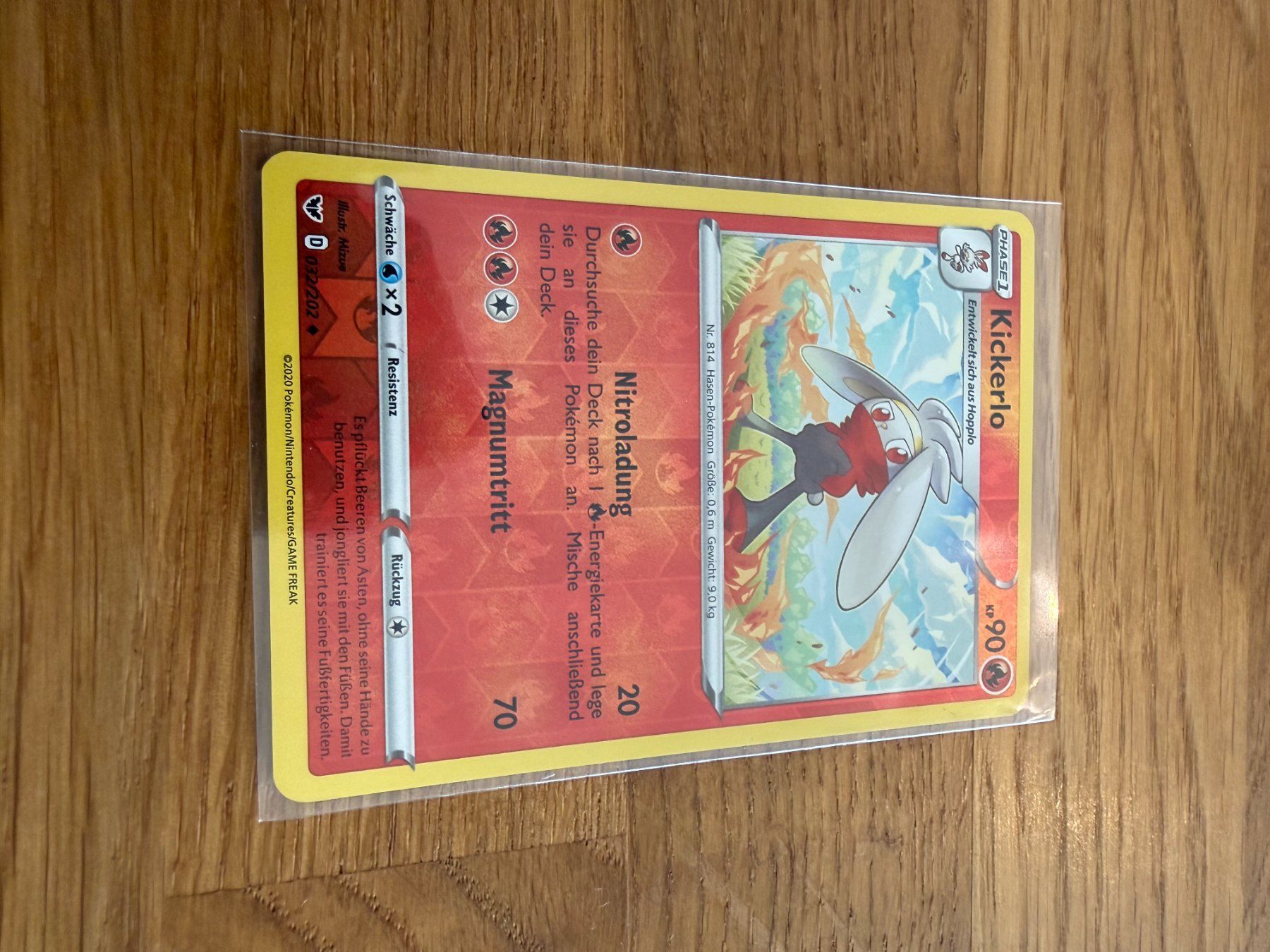 Pokémon Sammelbilder & Trading cards: Kickerlo 032/202 – Gebraucht aus Amriswil von sim_nlb6