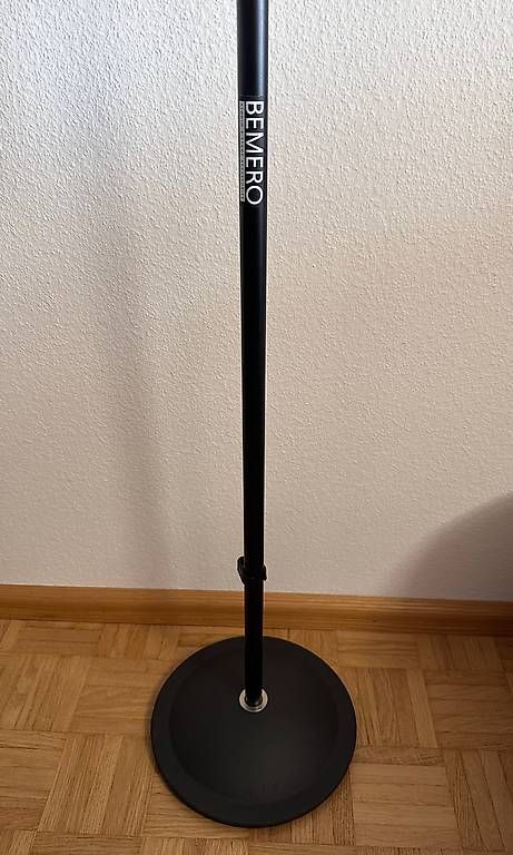 Supporti per strumenti musicali & leggii: Bemero Bodenstativ MS-8030BK – Nuovo e nell'imballaggio originale da Basel venduto da gue_d7dq 1