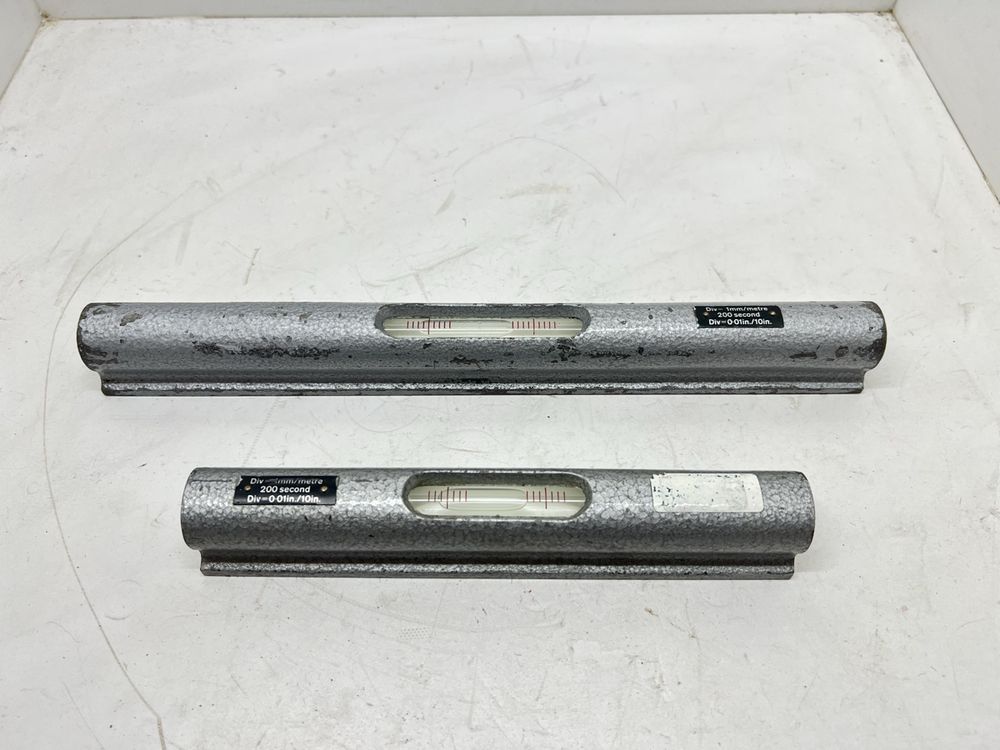 Niveau à Bulle De Précision ECUTEE 200 Mm – 0,02 Mm/m – Idéal Pour Alignement Haute Précision Et Machines