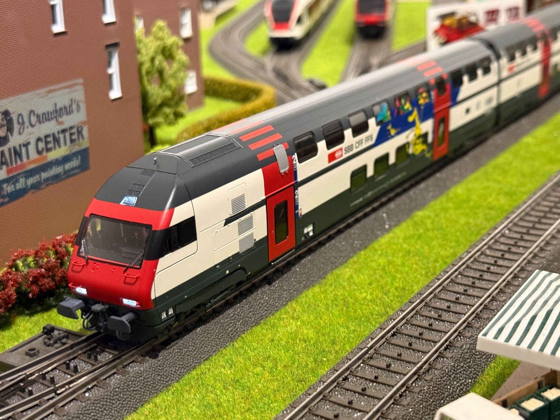 Roco Modelleisenbahnen: Roco - SBB IC 2000 mit Verstärkungsmodul - h0, AC, digital – Gebraucht aus Solothurn von NB_SO 2