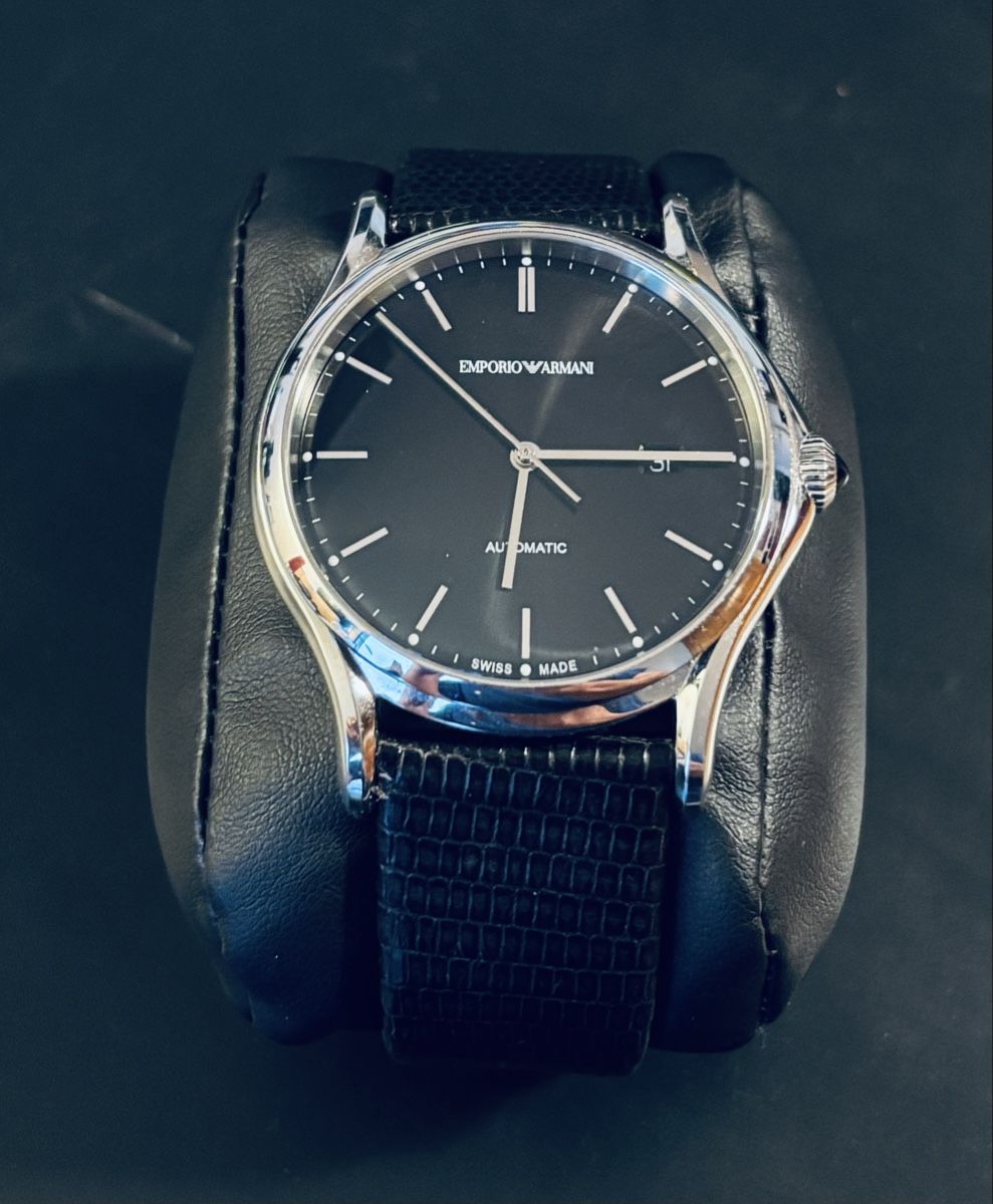 Armani Orologi: Emporio Armani Watch Swiss automatic – Usato da Müntschemier venduto da Dukebloood