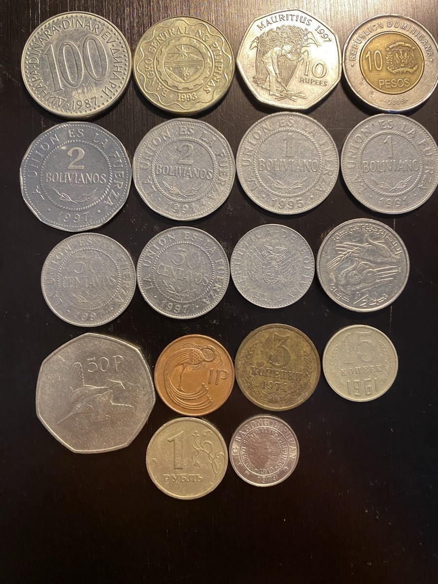 Tutti le monete: Divers Pays, monnaies en Nickel – Usato da Corsier-sur-Vevey venduto da Ginoarturo 1