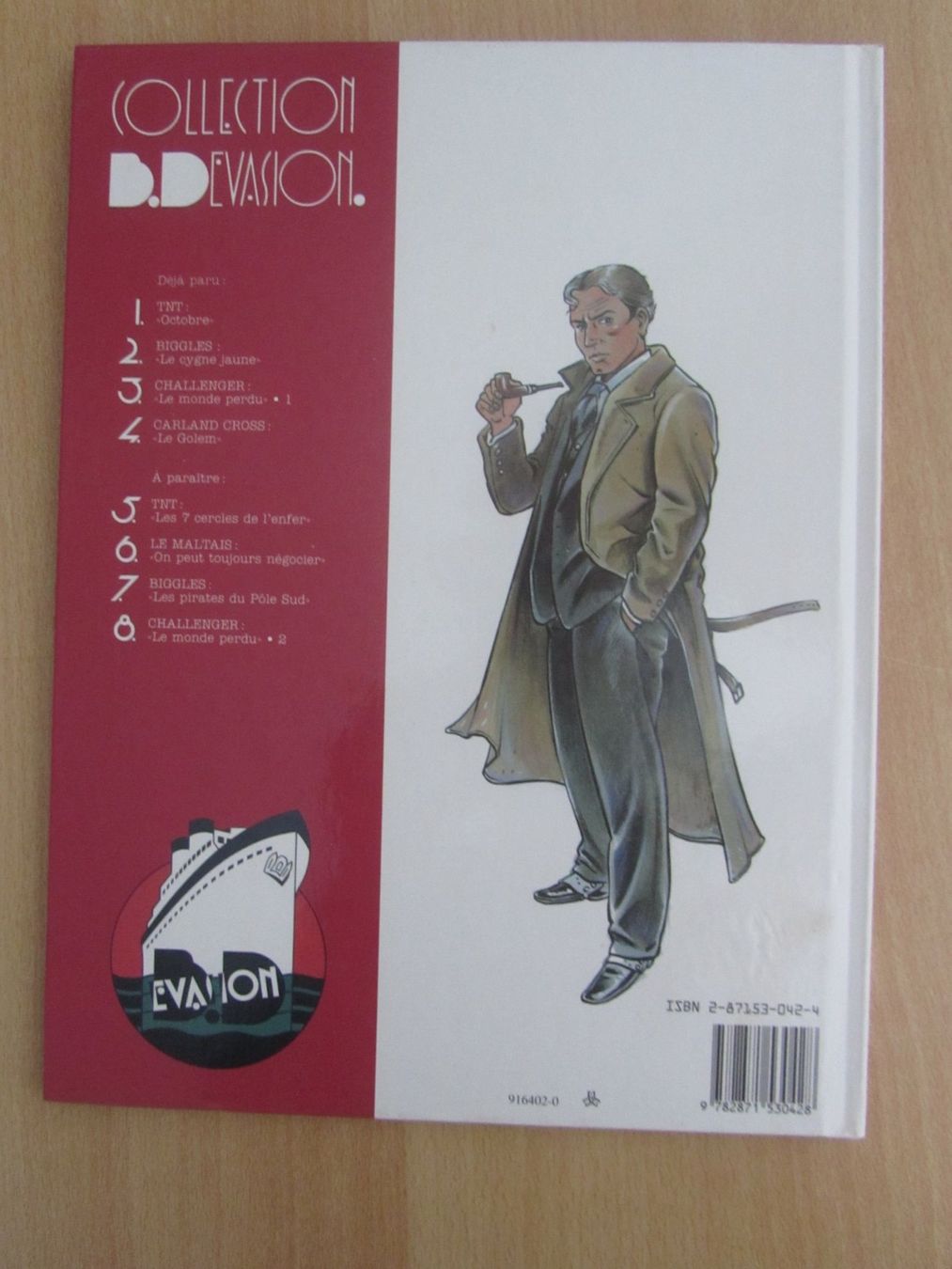 Fumetti: BD Carland Cross "Le Golem" T. 4 EO – Usato da Pampigny venduto da Calypso06 1