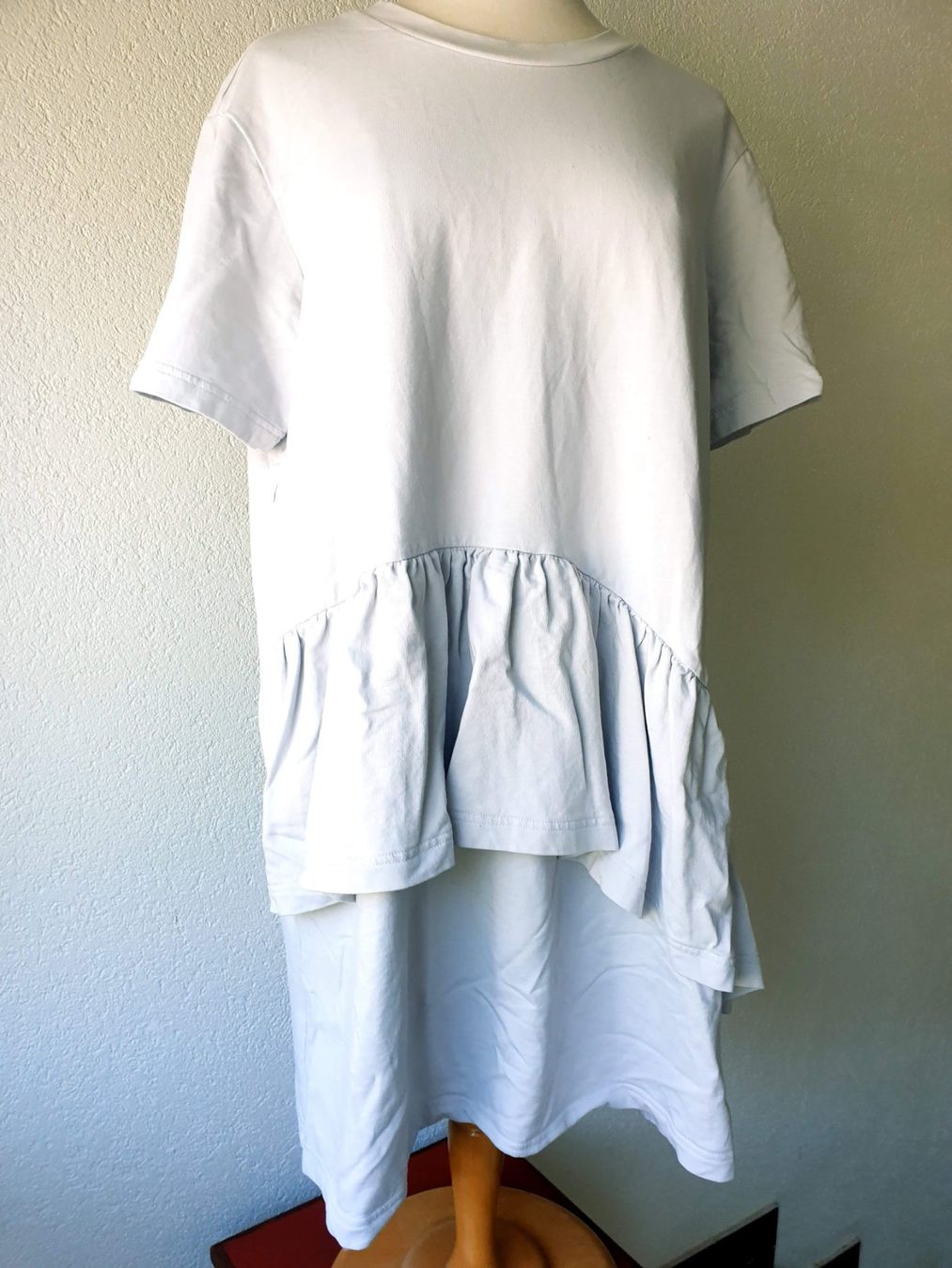Cos Kleider: COS KLEID L 40 GRAU SWEATSTOFF TUNIKA SHIRT PULLOVER TOP – Neu (gemäss Beschreibung) aus Elsau von the-colorful-side