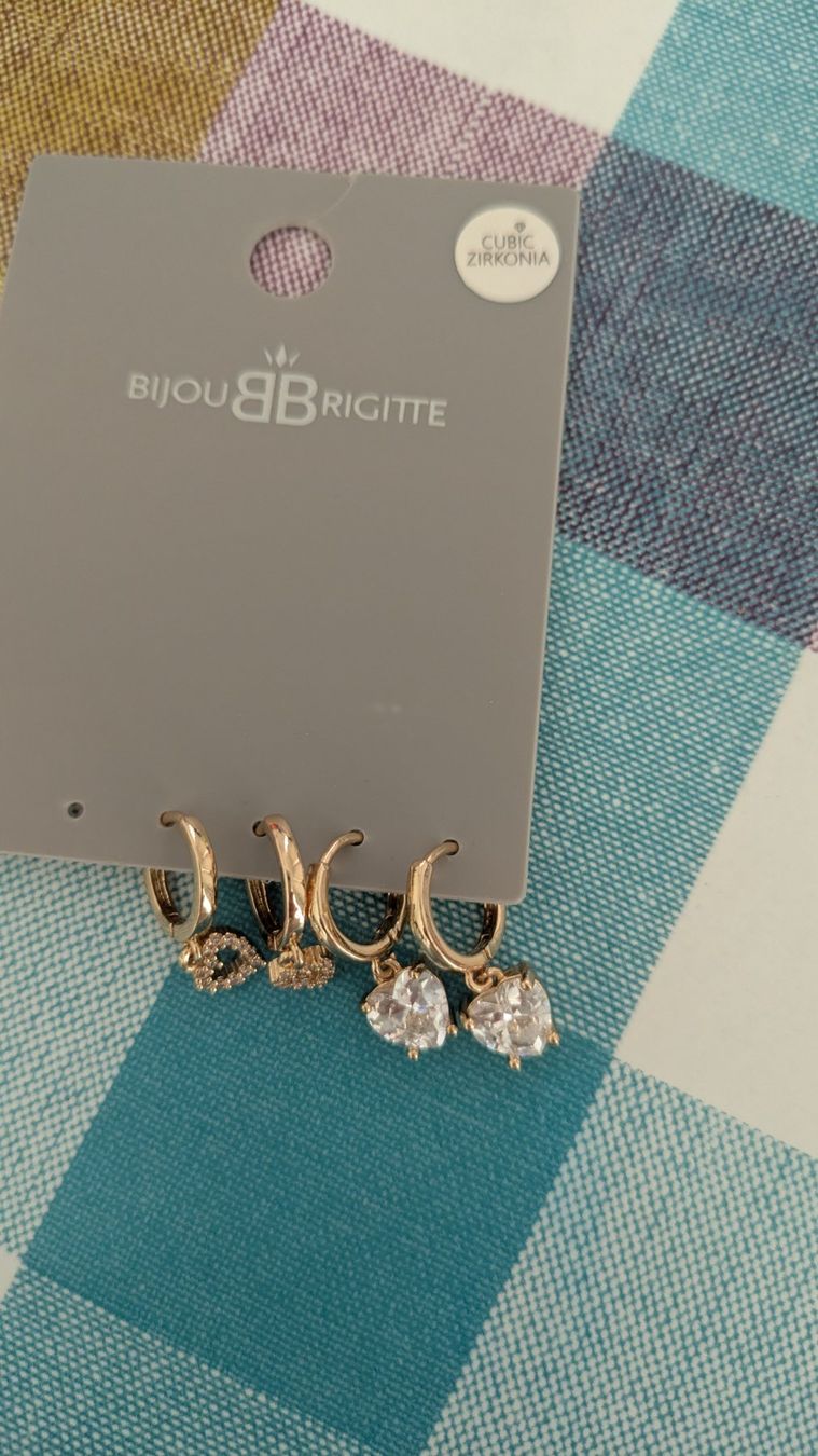 Orecchini pendenti & Orecchini a lobo: Ungetragene Ohrenringe mit Herzen - Modeschmuck – Nuovo e nell'imballaggio originale da Staufen venduto da Fleby84 1