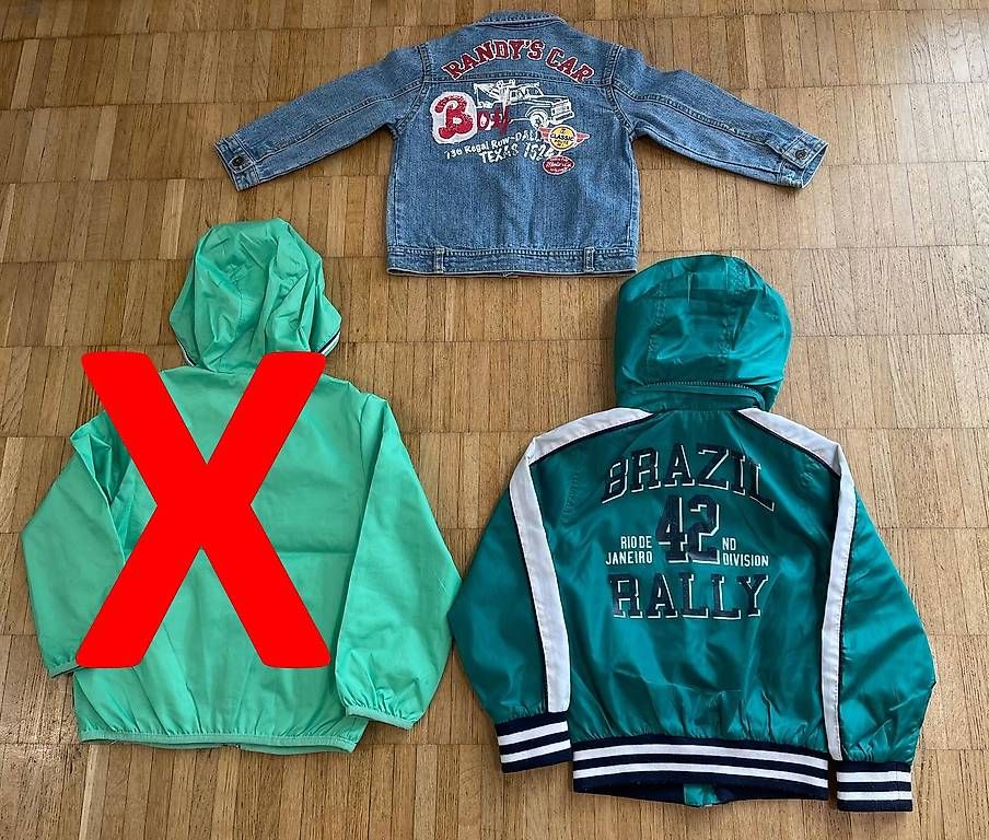 Vestes & Manteaux: zwei Jacken Grösse 92/98 oder 104 – D'occasion à Zürich par giovannisp 2