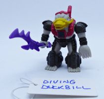 BATTLE BEASTS DIVING DUCKBILL 71 COMPLETE TAKARA HASBRO 1987