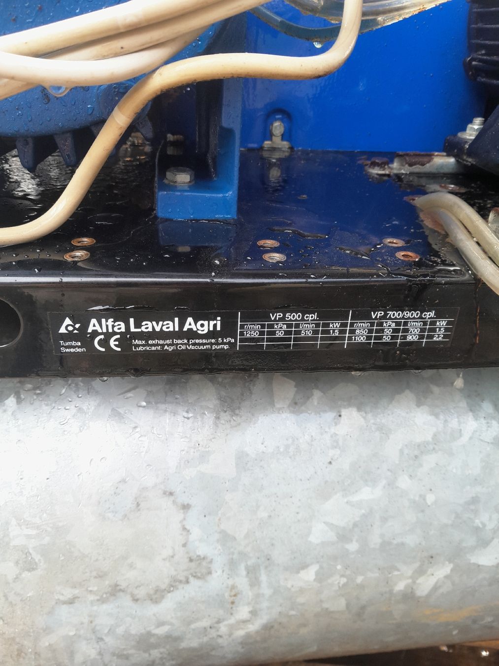 Delaval Accessori da laboratorio: Vakumpumpe VP76 – Usato da Konolfingen venduto da pet_p9bs 2