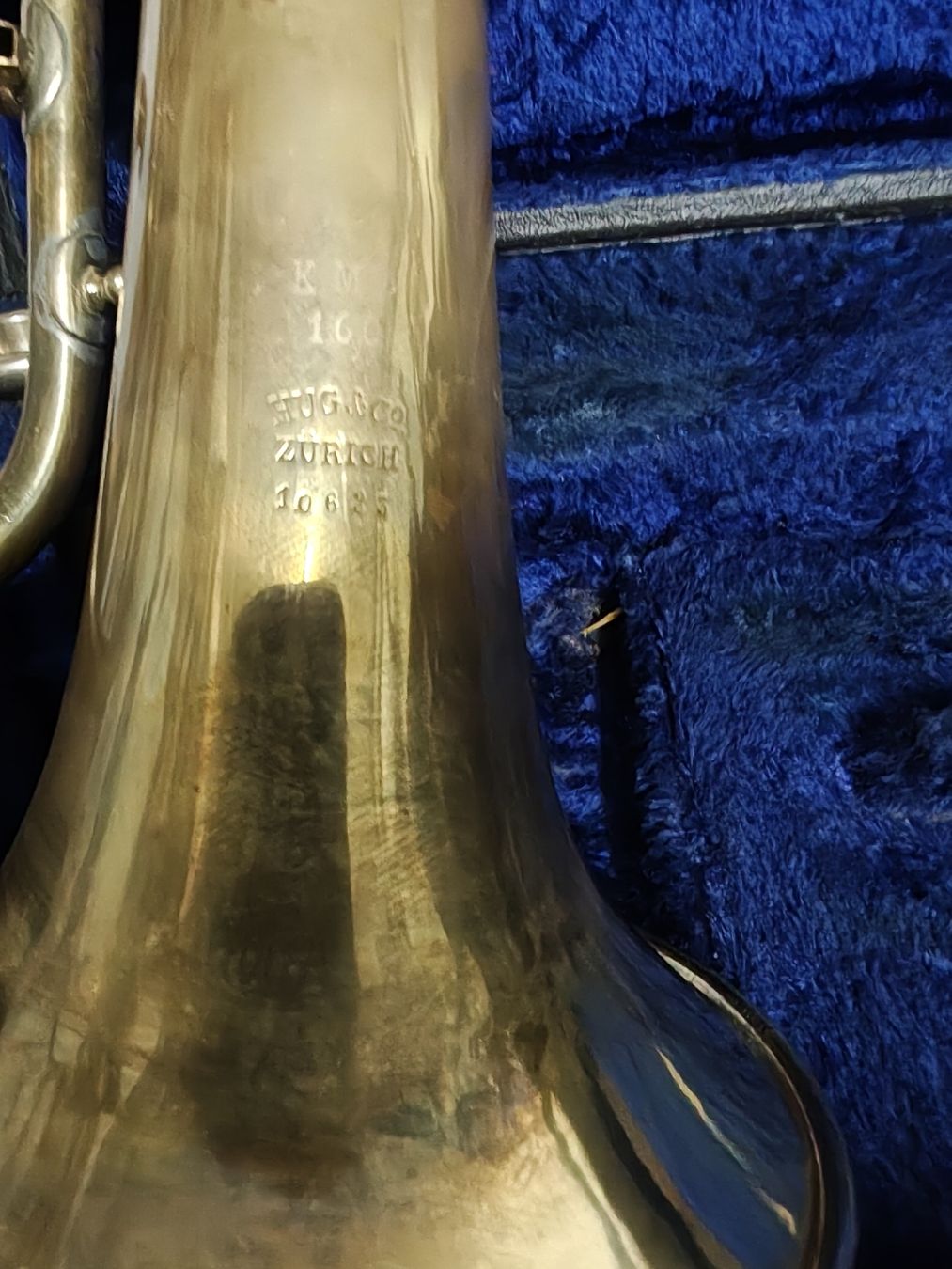 Strumenti musicali: Flügelhorn Hug .co zurich – Usato da Langenthal venduto da Saxophone23 1