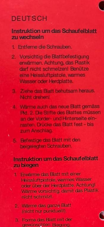 Unihockey: Unihoc Schaufel / Unihoc Blades  – D'occasion à Rümlang par MMHJ19 1