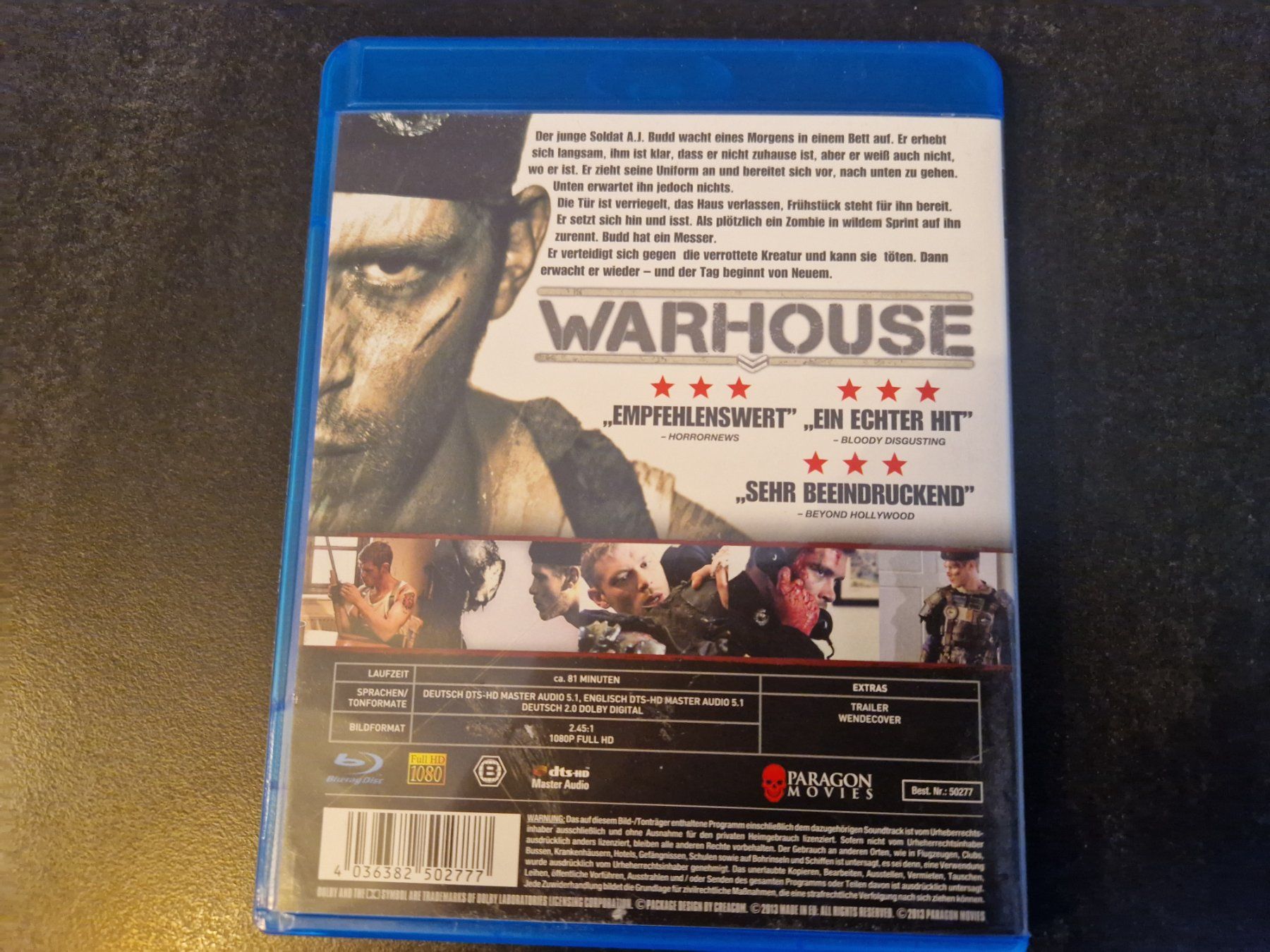 Tutti i DVDs: Warhouse Blu-Ray Topzustand – Usato da Buchs SG venduto da Herc01 2