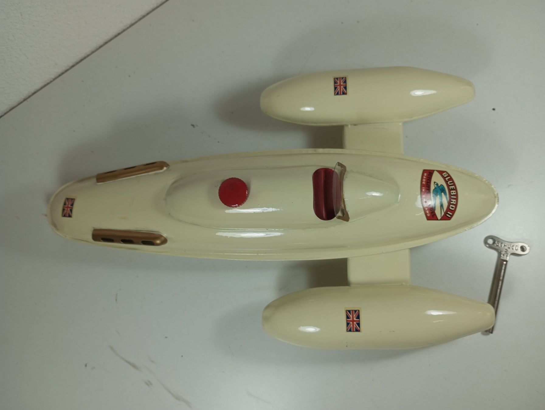 Giocattoli: Sutcliffe Model: Speed boat Bluebird II – Usato da Fontaines NE venduto da waterfoot 1
