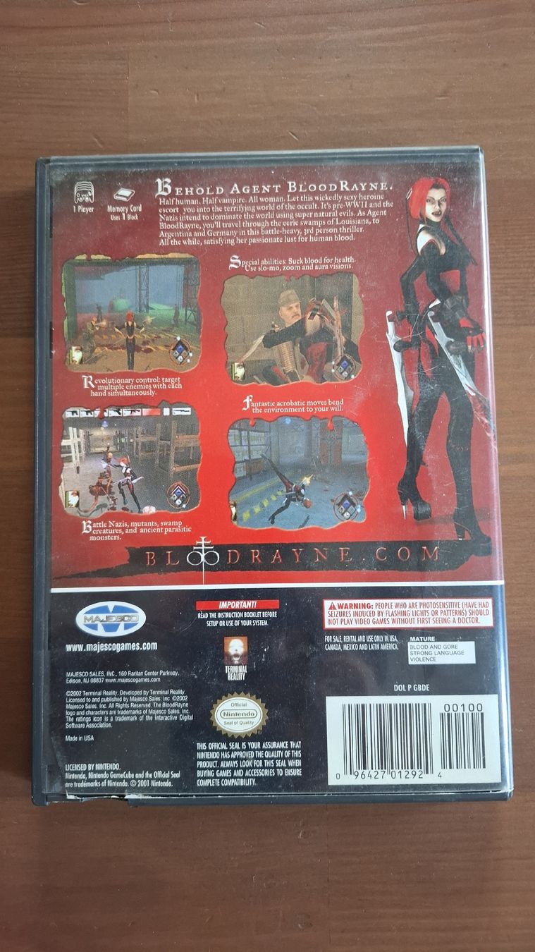 Giochi: BloodRayne sur GameCube - Action Vampire Rétro! – Usato da Fiaugères venduto da Fiaugeres1609 1