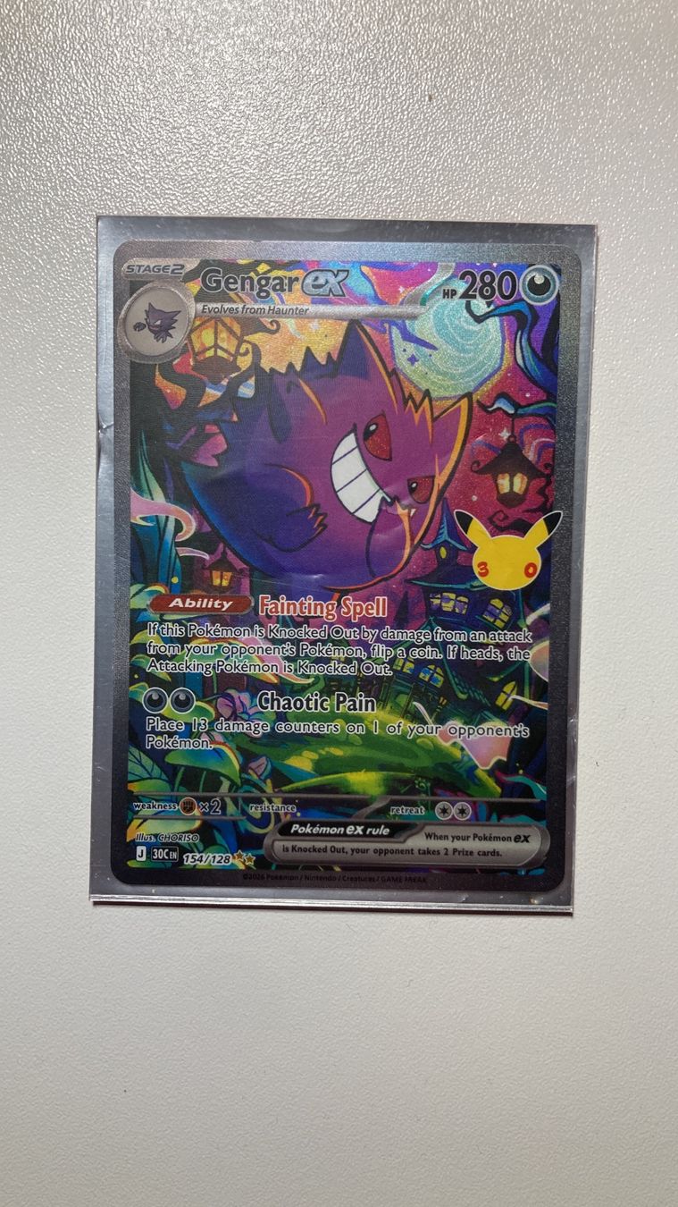 Pokémon Sammelbilder & Trading cards: Gengar EX ENG – Gebraucht aus Roggwil BE von jan_n8db