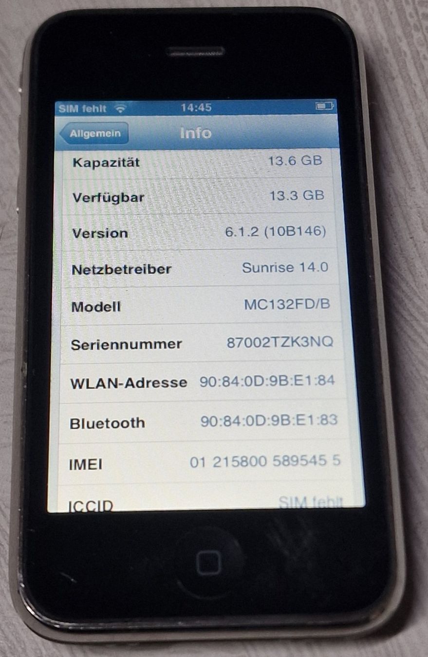 Apple Telefoni cellulari / Smartphones: iPhone 3GS 16gb – Difettoso da Uerkheim venduto da Justi.y 2