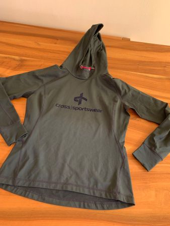 Cross Sportswear Damen Hoody dunkelblau Gr. S, Top Zustand!