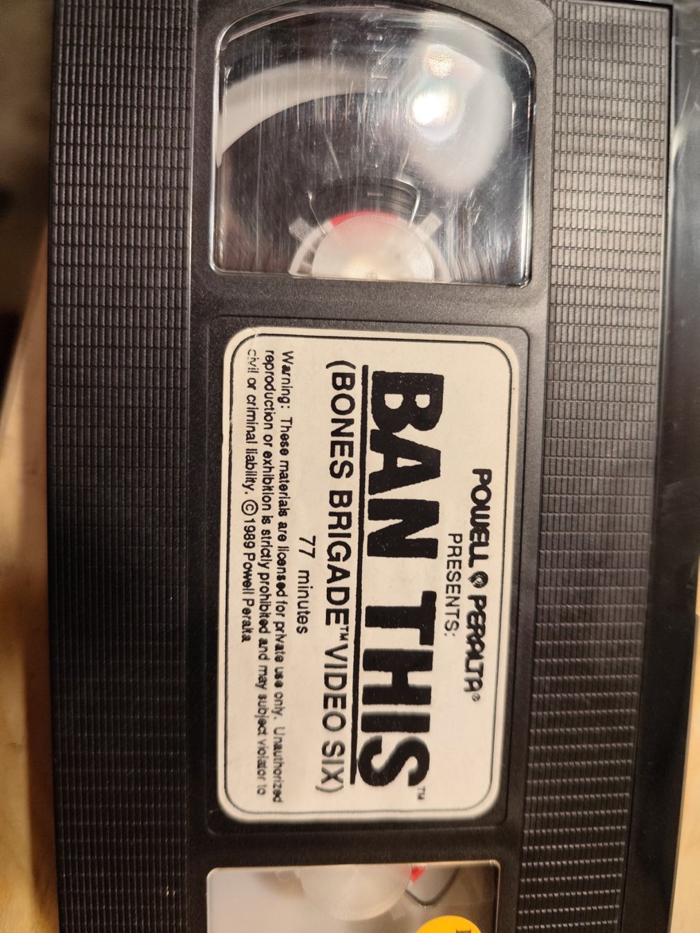 Tutti i VHS: Powell Peralta VHS Ban This Skate – Usato da Zuerich venduto da Culoshaker 1