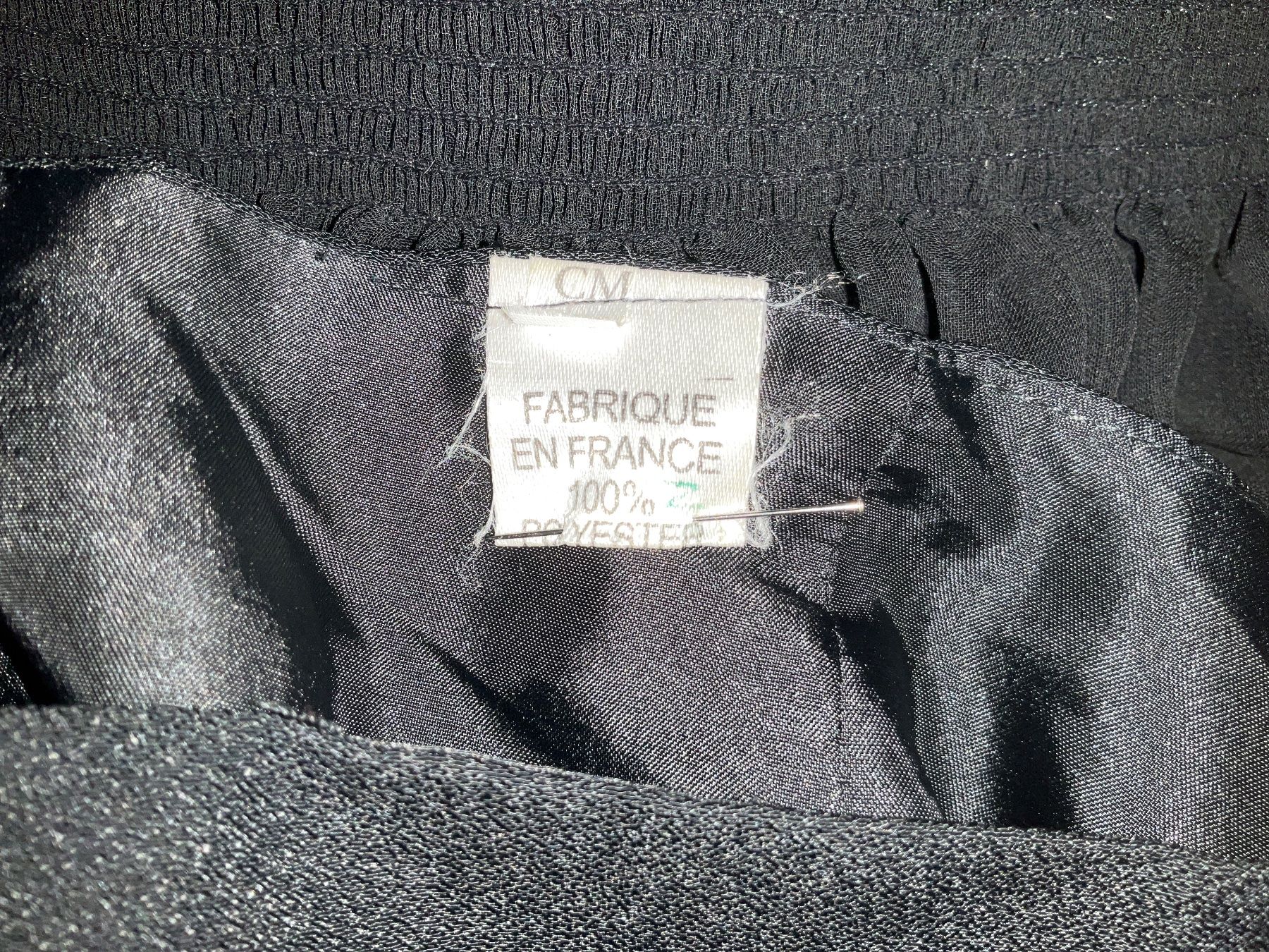 Gonne: Jupe longue noire doublée  neuve t. 38 – Nuovo e nell'imballaggio originale da Murten venduto da Louis1954 7